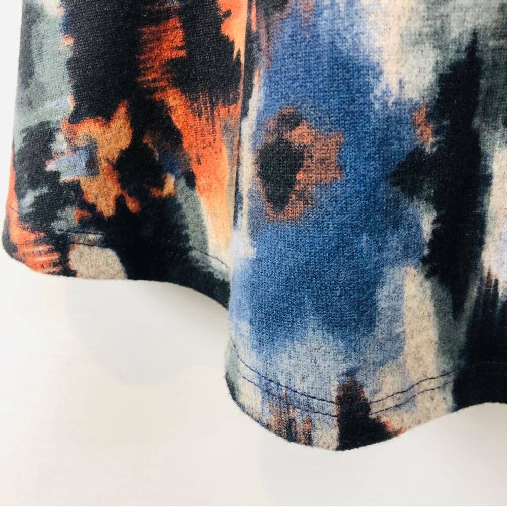 Hail3y:23 Blue Fit and Flare Wrap Top Dress - Picture 8 of 16